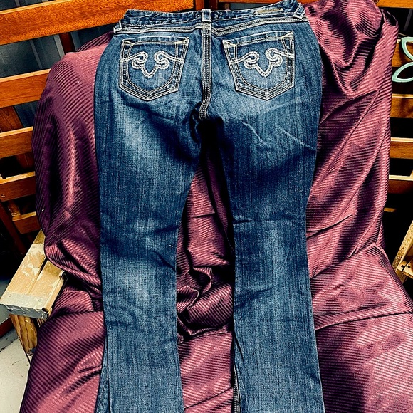 🍒 BOGO 🍒 EXPRESS Dark Wash Boot cut Jeans - Picture 12 of 15